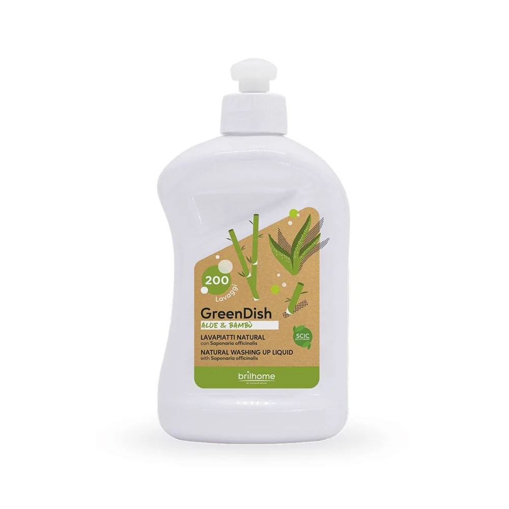 GreenDish Aloe et Bambou (avec Saponaire officinale )