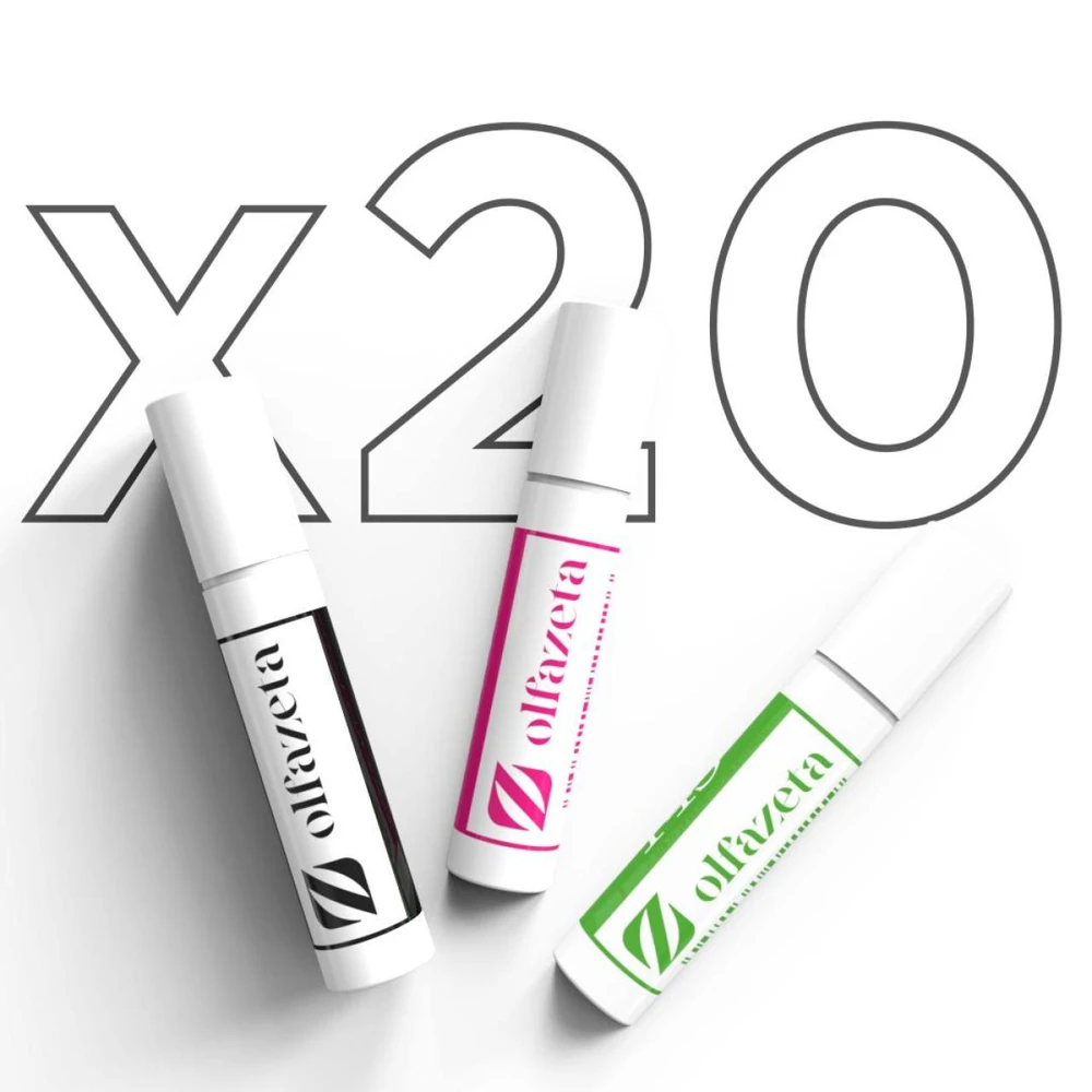 Découverte Olfazeta E — 20 échantillons