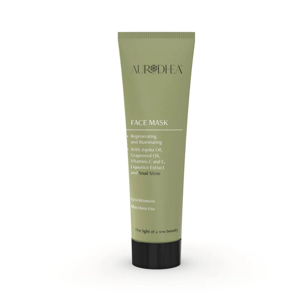 Masque visage illuminateur et éclaircissant à la bave d’Escargot et vitamine C
