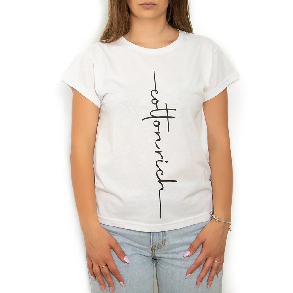 T-Shirt Cotton-Rich Basic blanc – Classic