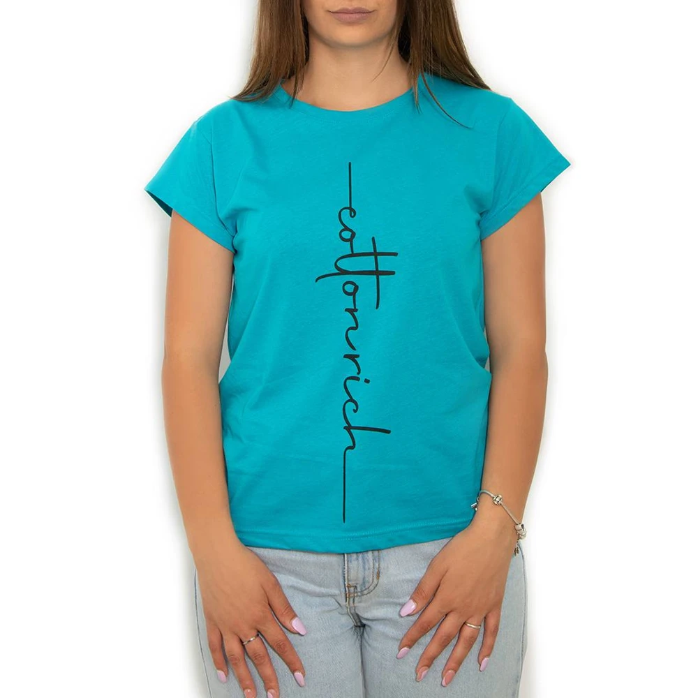 T-Shirt Cotton-Rich Basic vert émeraude – Classic