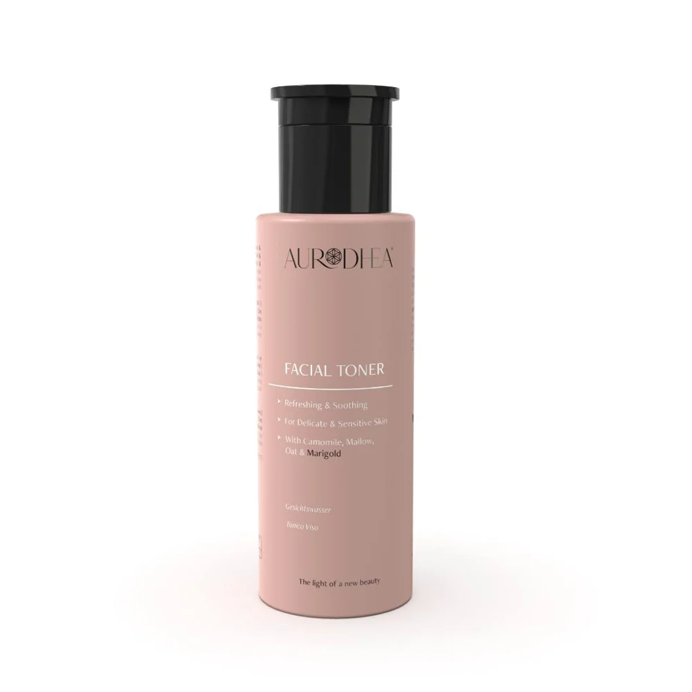 Lotion tonique visage pour les peaux délicates et sensibles