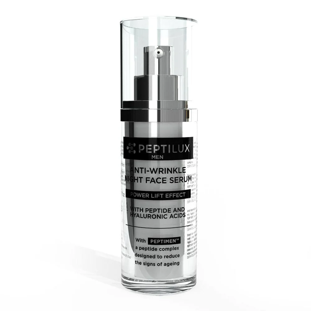 Peptilux Men Sérum de nuit anti-rides pour le visage 'power lift effect' avec PEPTIMEN™